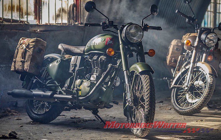 Royal Enfield Classic 500 Pegasus Edition military