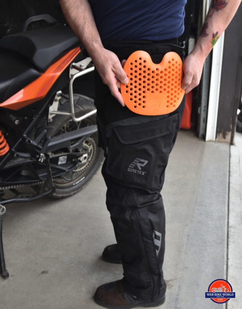 Rukka ROR Pants Orange Hip Armor