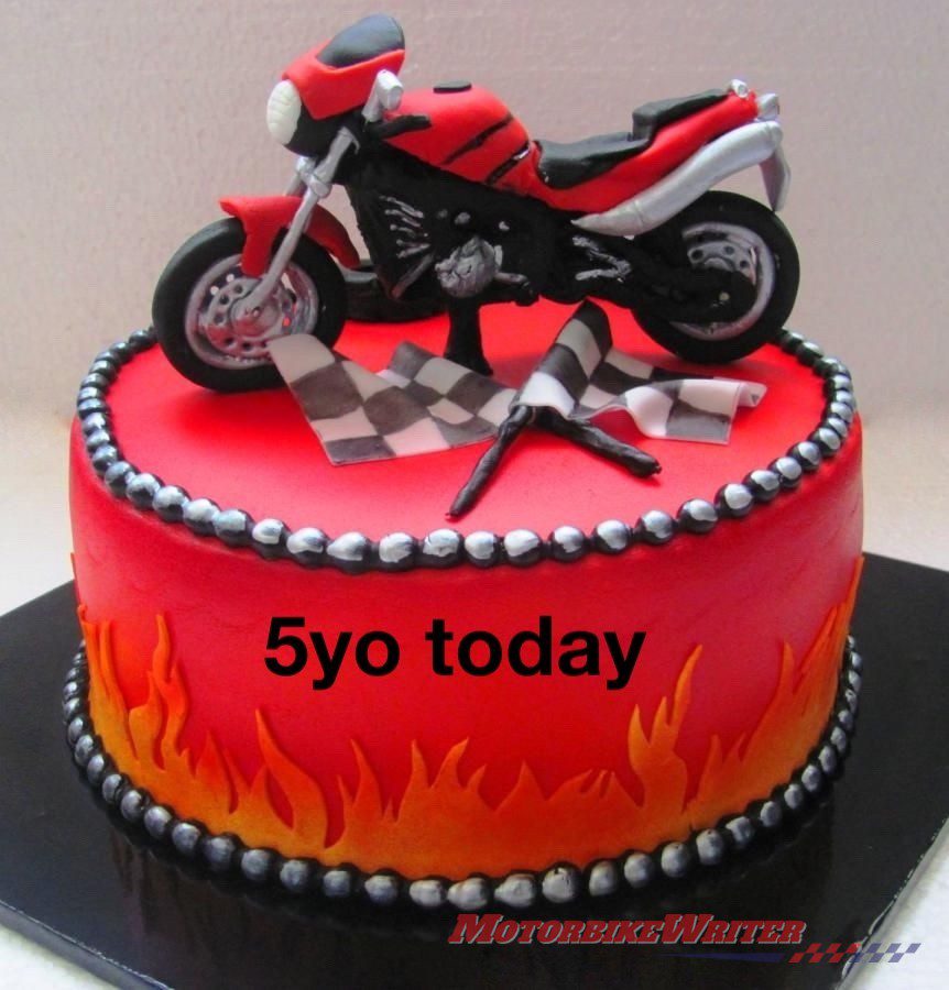 Motorbike Writer birthday