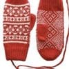 Red Colored Hand Mittens