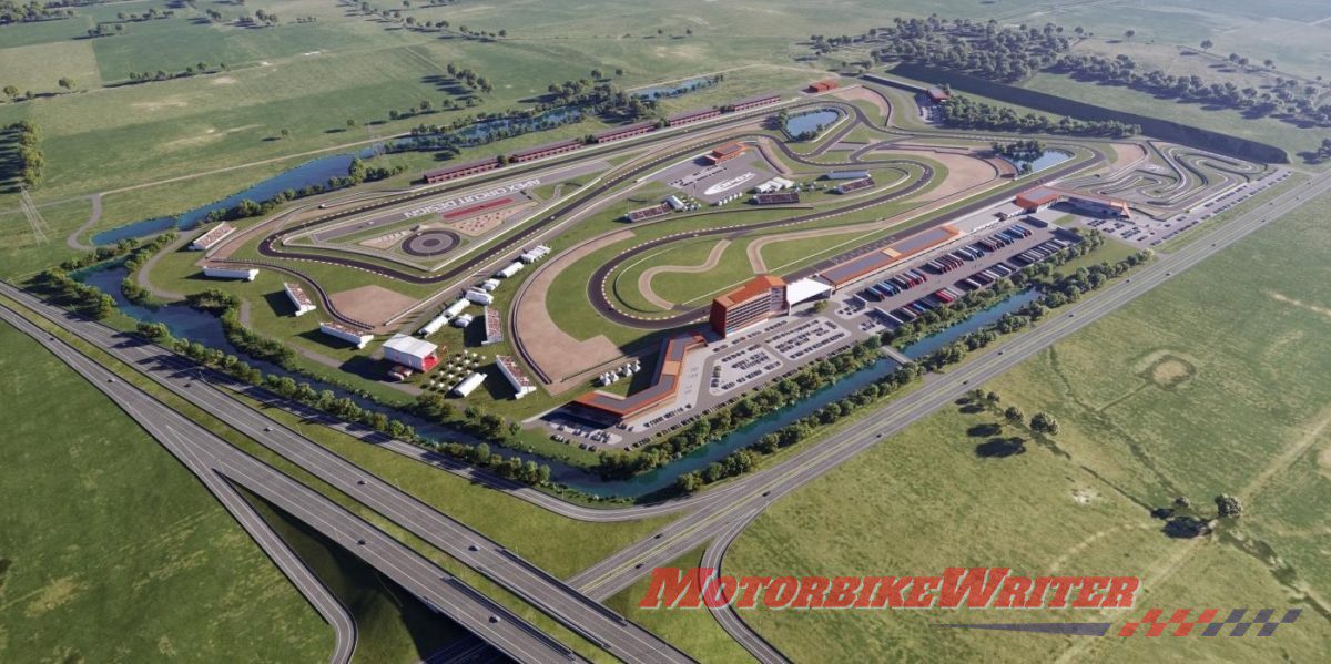 New track at Packenham Victoria Kow Wee Rup motorsport track circuit