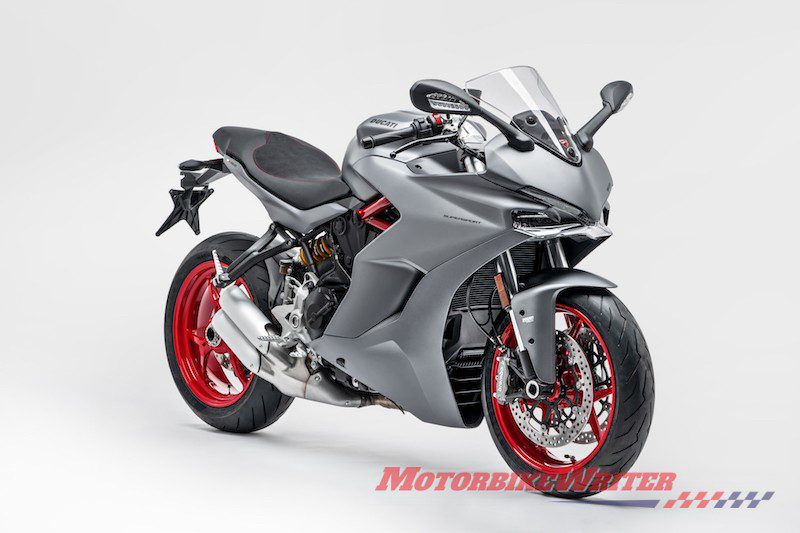 2019 Ducati SuperSport in Titanium Grey