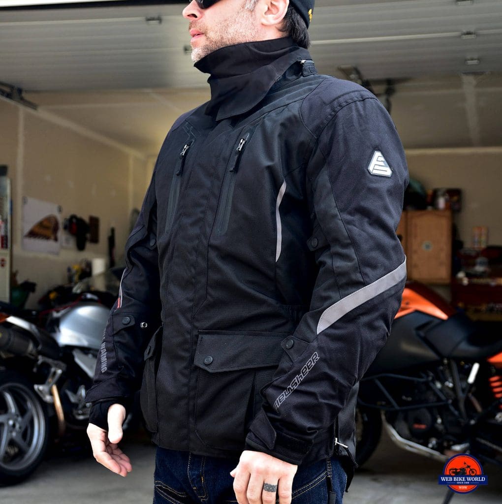 Fieldsheer Hydro Heat Textile Jacket Side View On Model