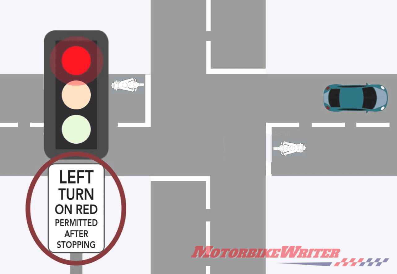 Should riders be exempt from red lights