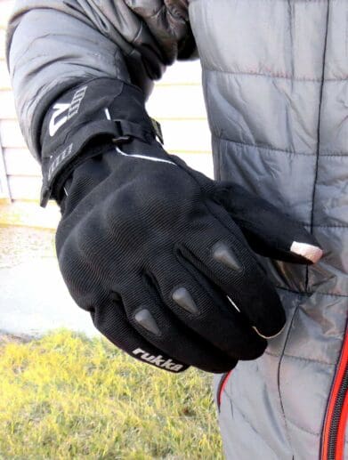 Rukka Virium Gore-Tex X-Trafit Gloves As Shown On Model