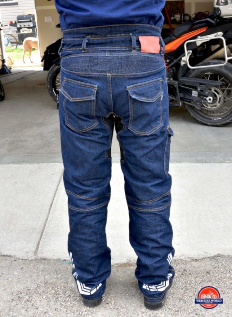 Trilobyte Probut X-Factor Cordura Denim Jeans Rear View