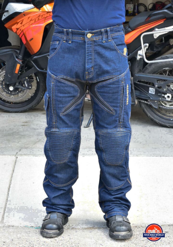 Trilobyte Probut X-Factor Cordura Denim Jeans Front View