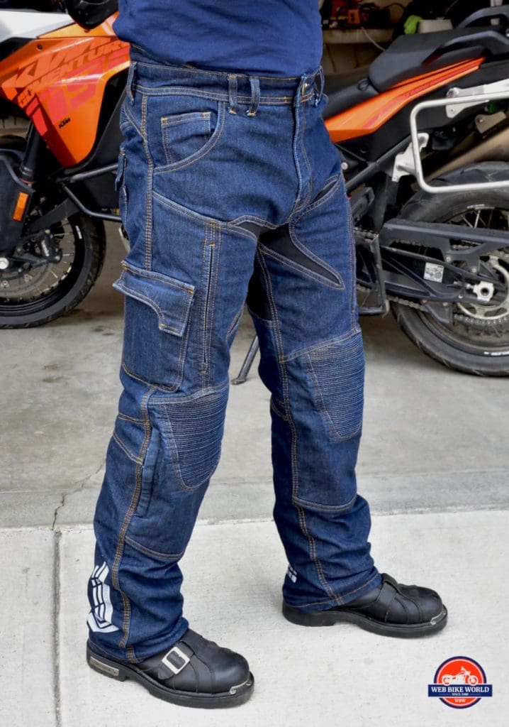 Trilobyte Probut X-Factor Cordura Denim Jeans Off-side View