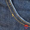 Trilobyte Probut X-Factor Cordura Denim Jeans Closeup of Material and Stitching