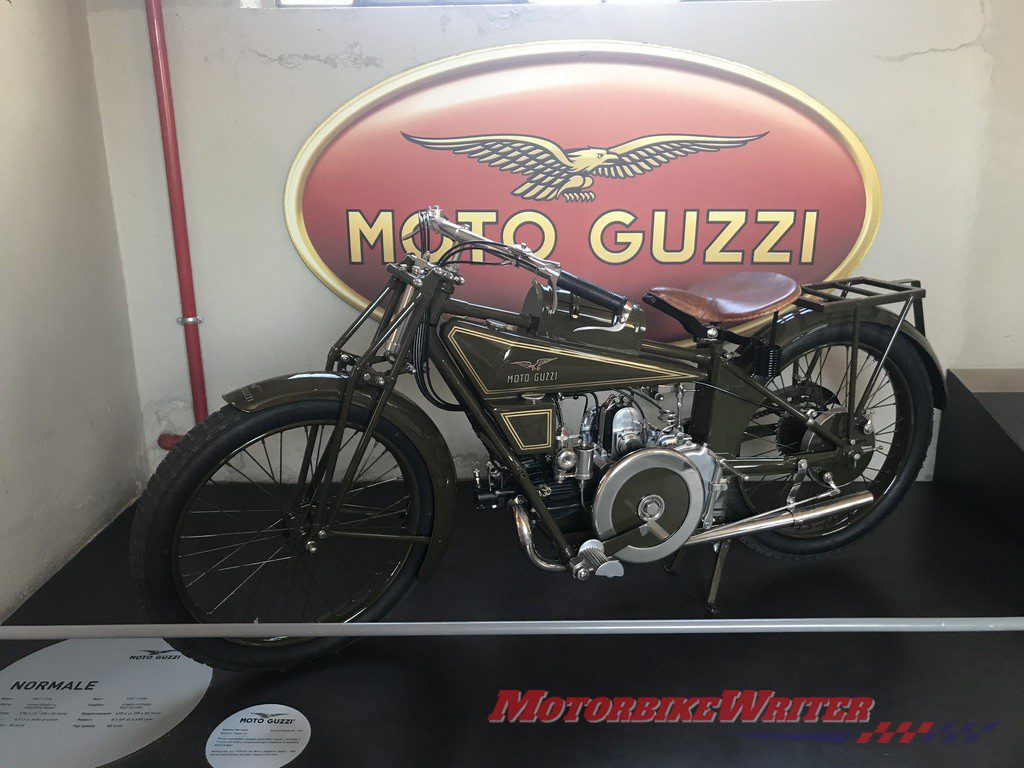 moto guzzi factory museum V85