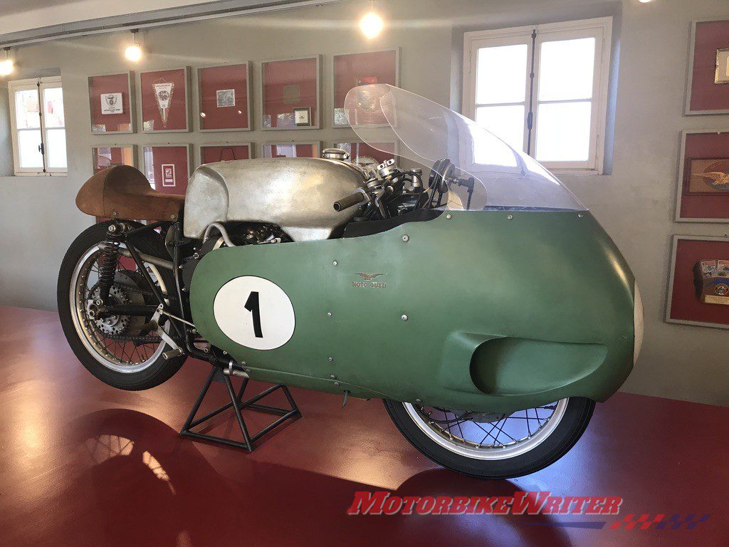 moto guzzi factory museum V85