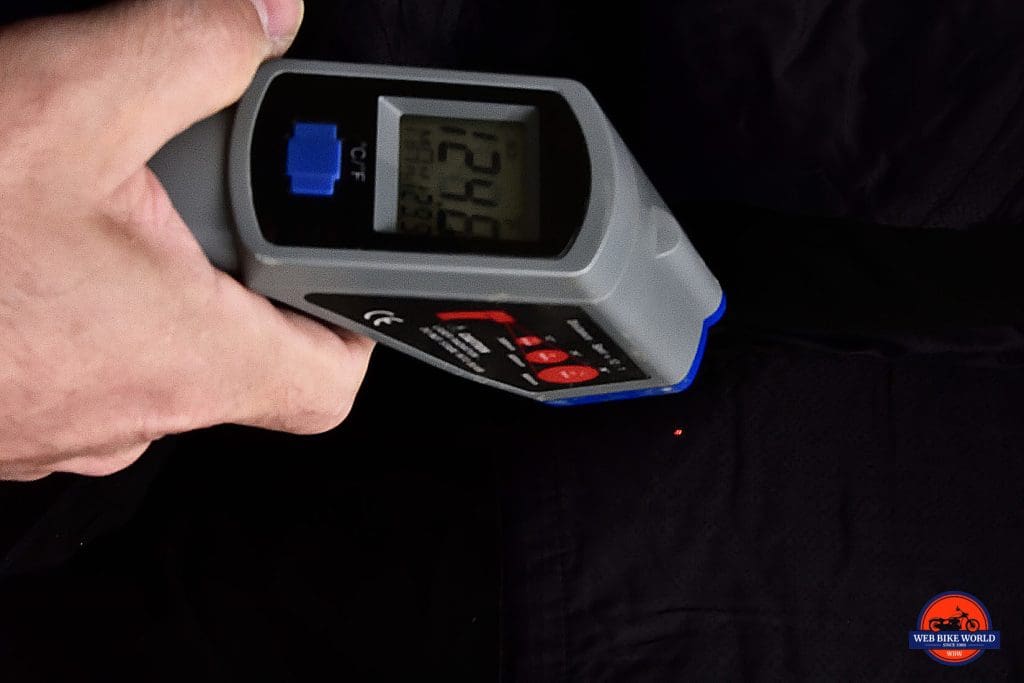 Temperature Measuring Hand-Held Device