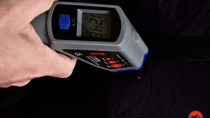 Temperature Measuring Hand-Held Device