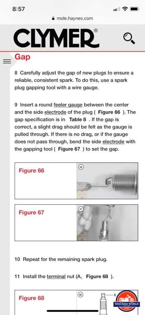 Clymer Manual Online Instructions