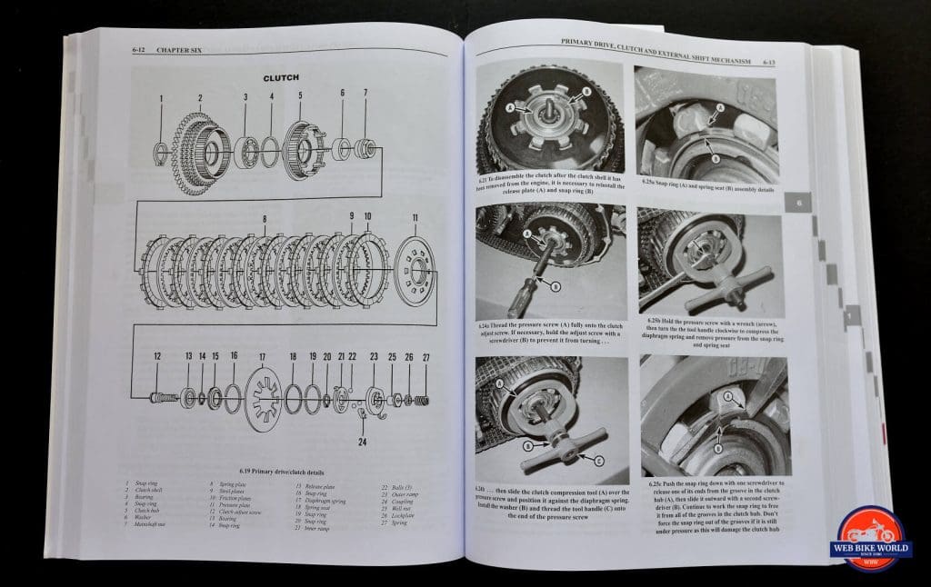 Clymer Repair Manual Open Book Chapters