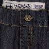 Trilobite 1860 Ton-Up Jeans Front Waist Closeup Button Clasp