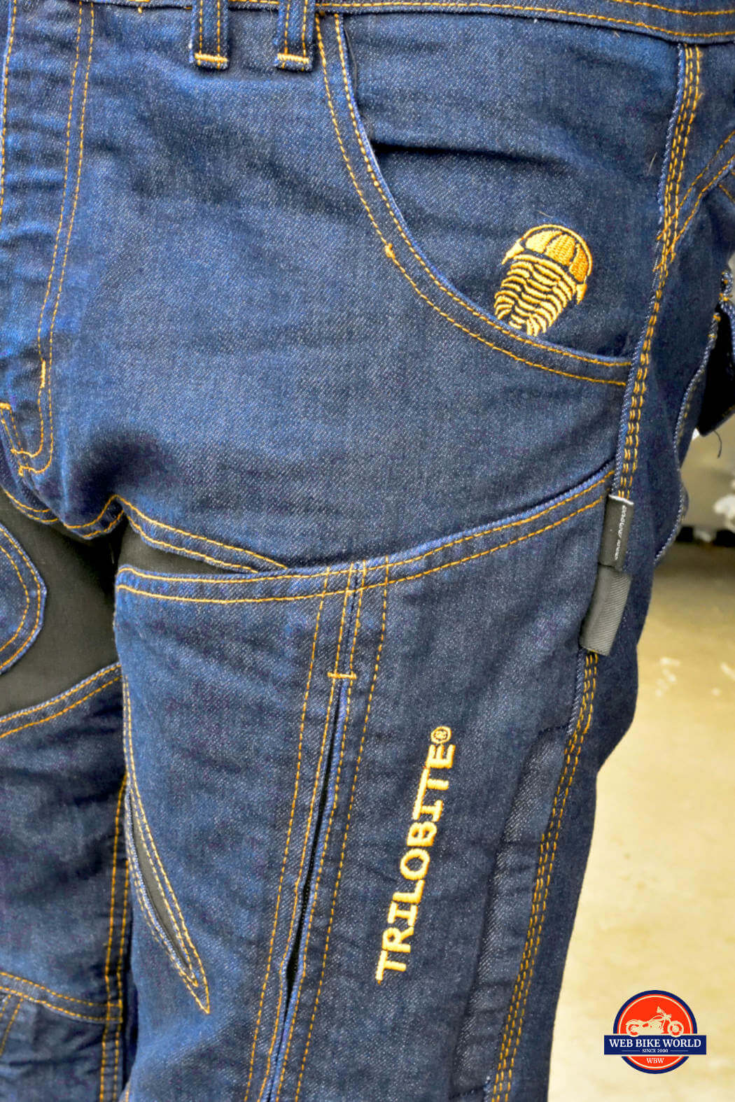 Jeans De Moto Trilobite Probut X-Factor - Denim Cordura Avec Kevlar, Protections CE Niveau 2, Stretch - Mixte