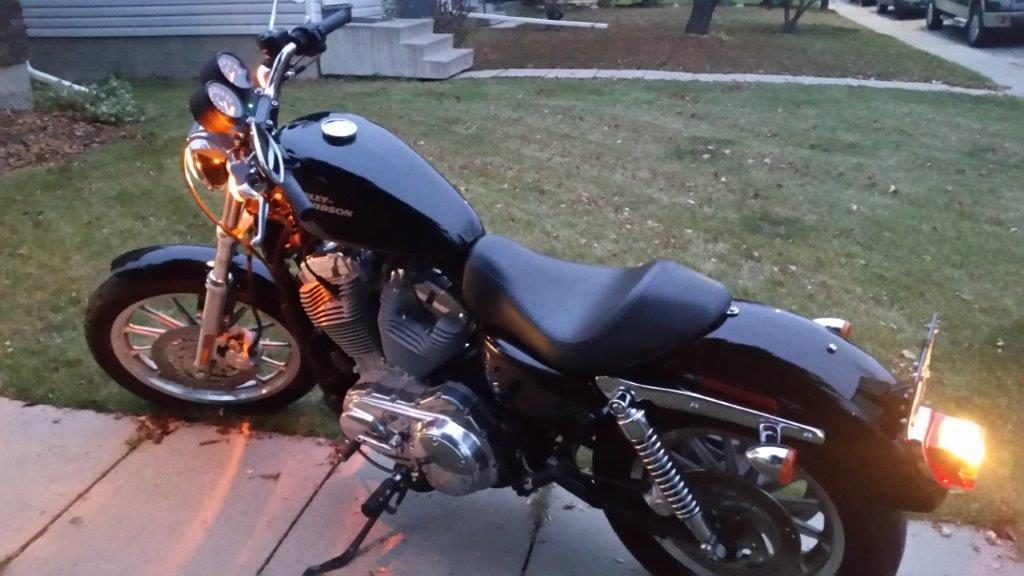 2008 Harley Davidson XL Side View