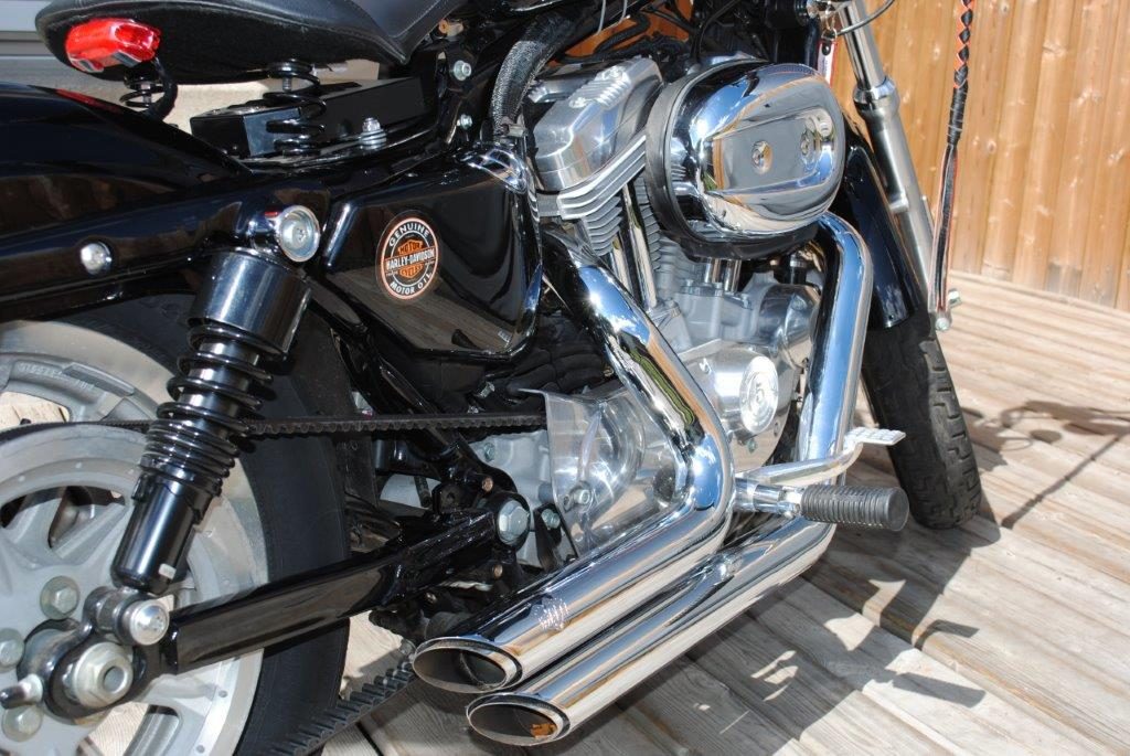 2008 Harley Davidson XL Closeup of Bike Mods