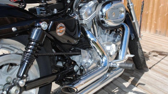 2008 Harley Davidson XL Closeup of Bike Mods