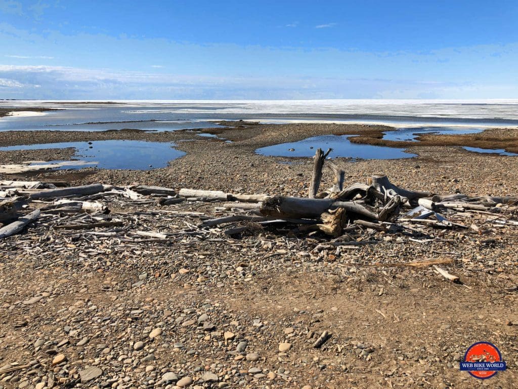 Springtime in Tuktoyaktuk.