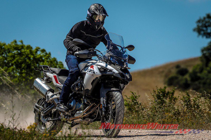 Benelli TRK 502 X baby adventure bike