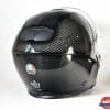 AGV Sportmodular Carbon Gloss helmet rear view.