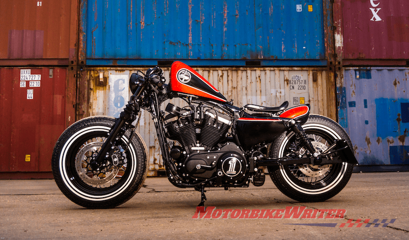 Harley-Davidson world custom bike D comp