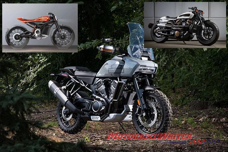 Harley plans adventure, streetfighters and electric bicycles