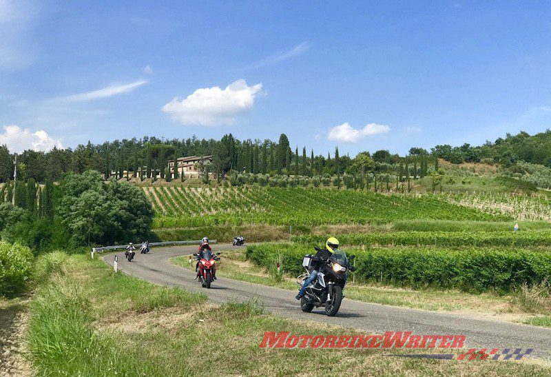 Enrico Grassi Hear the Road Motorcycle Tours Italy Tuscany and Umbria: Heart of Italy