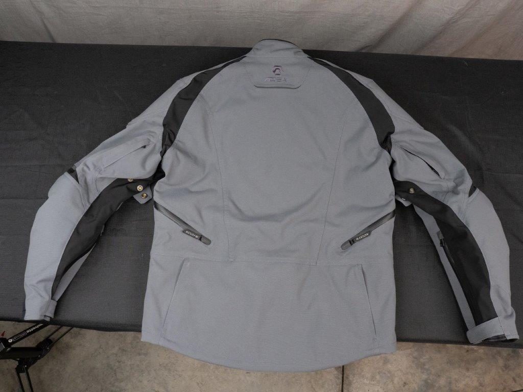 REAX Ridge Textile Jacket Full Back View