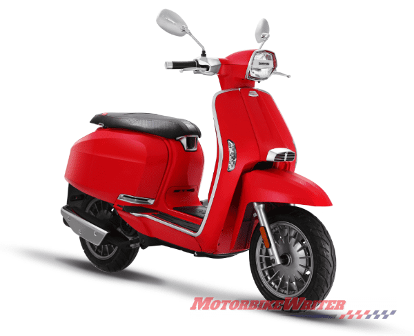 Lambretta announces scooter prices -