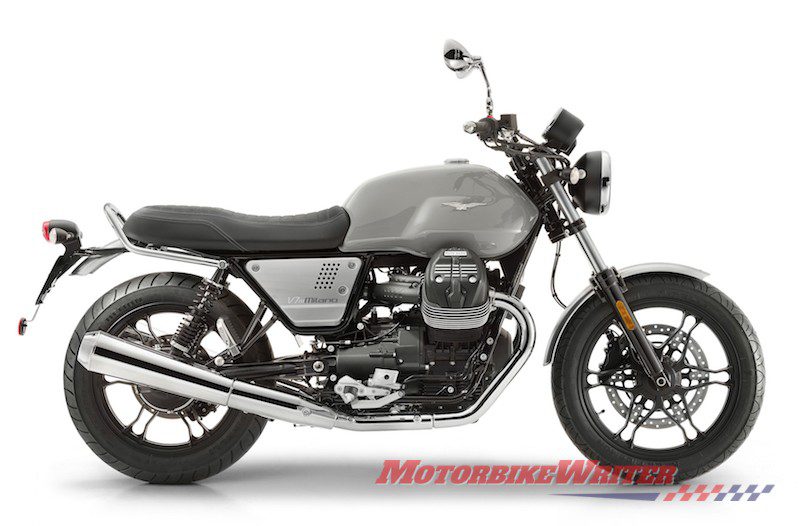 2018 Moto Guzzi limited edition V7III Milano