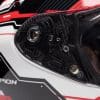 Scorpion EXO R420 Helmet Face Shield Closeup