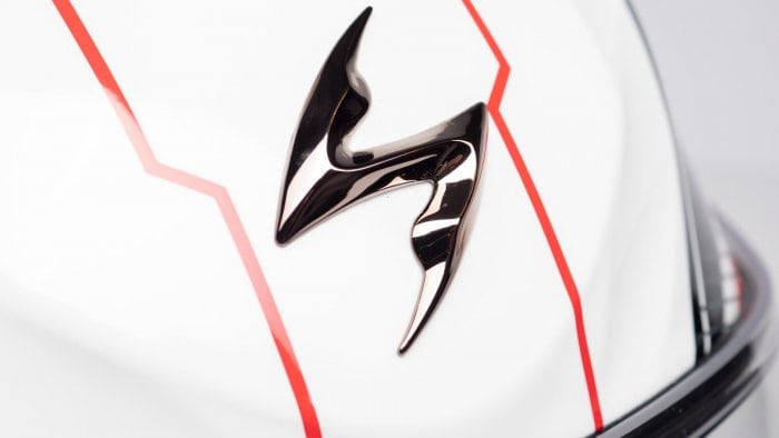 Scorpion EXO R420 Helmet Topside Logo