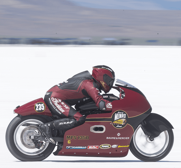 Lee Munro on the Spirit of Munro 200mph speed week