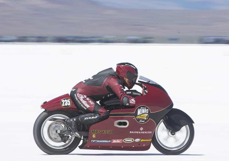 Lee Munro on the Spirit of Munro 200mph speed week