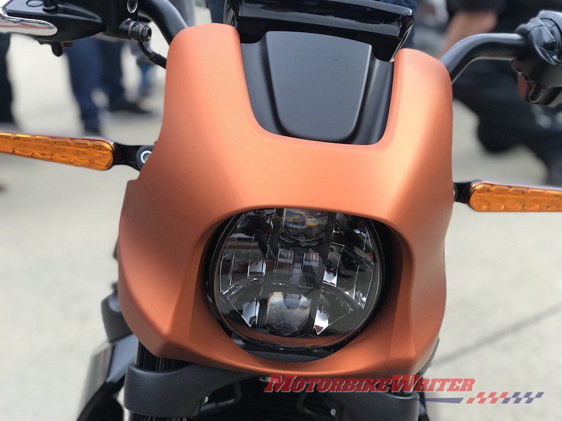 Sporty Harley-Davidson electric LiveWire