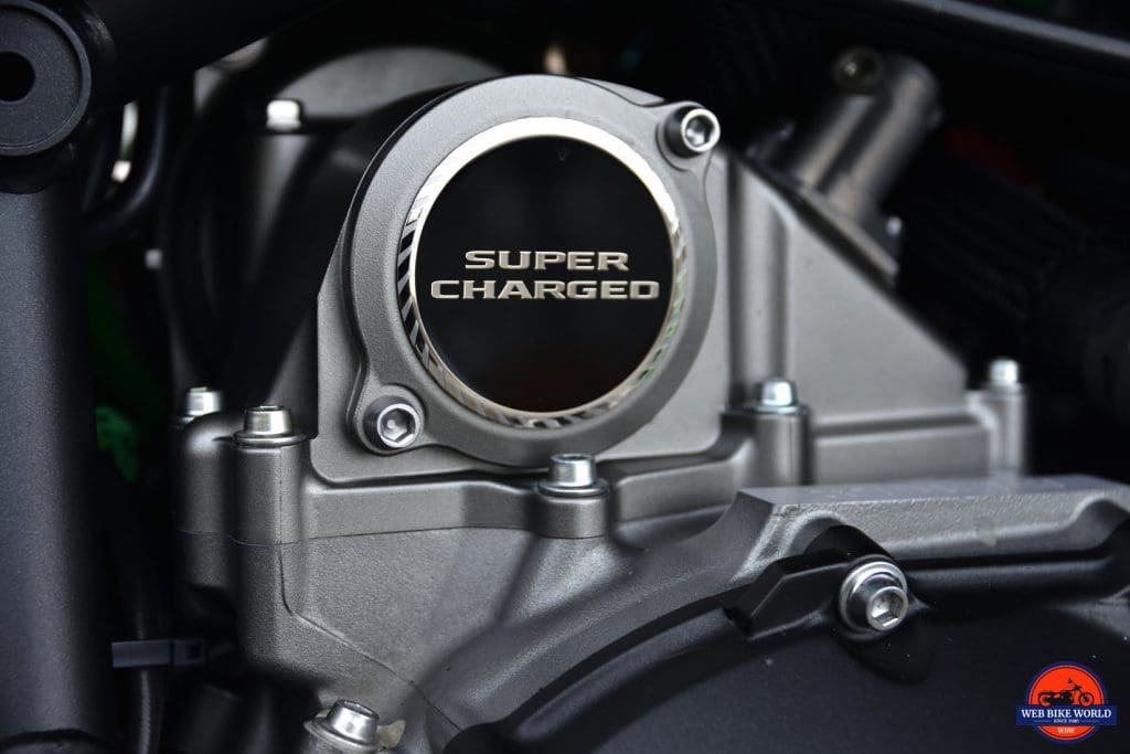 2018 Kawasaki H2SX SE Supercharger.