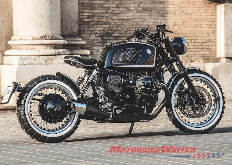 Ares Design Car designer builds custom BMW R nineT