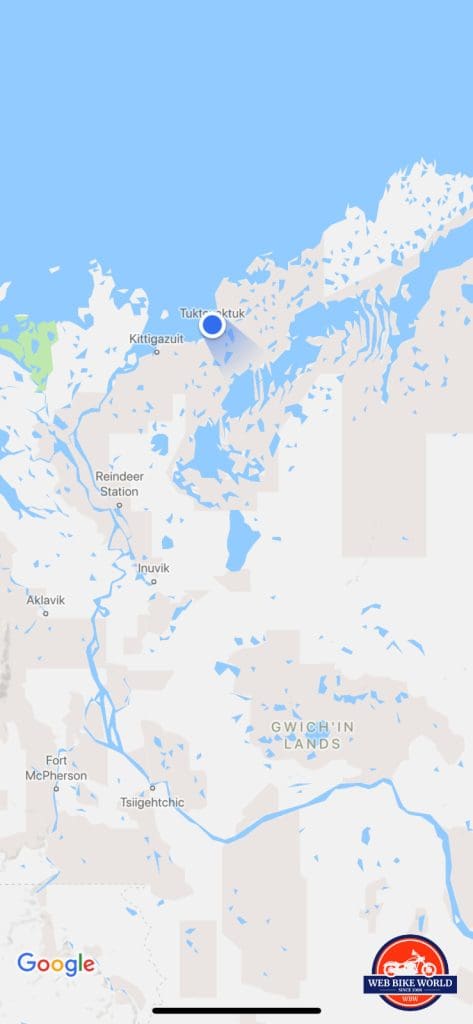Map showing where Tuk is located.