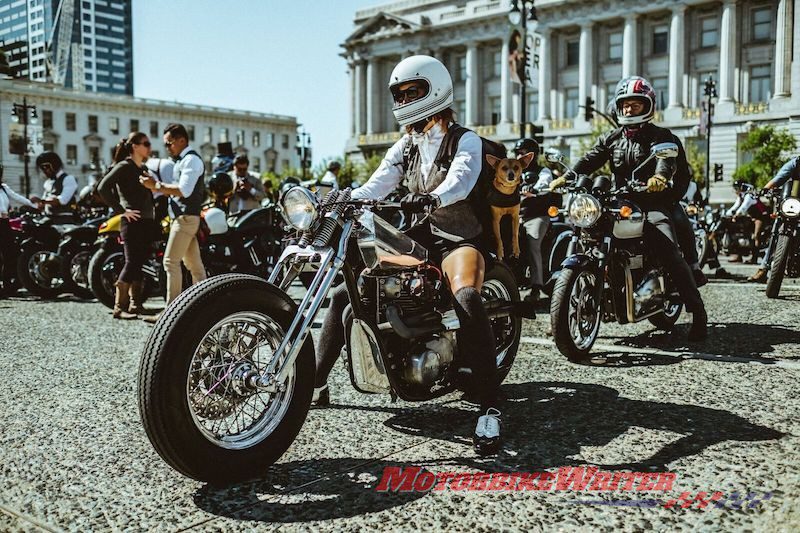 Distinguished Gentleman's Ride ladies