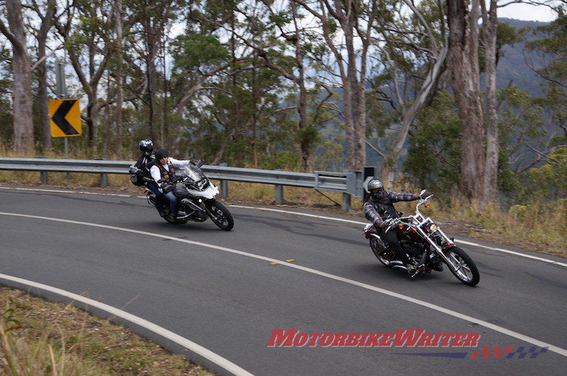 Lone resident Joolie Green threatens motorcyclist ban Mt Tamborine