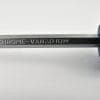 A close up of the chrome vanadium shaft on the GoFast screwdriver.