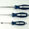 Photo of three sizes of GoFast Innovations JIS screwdrivers.