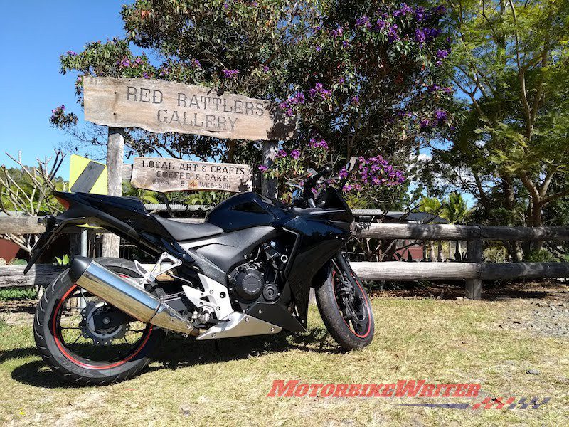 The Gold Coast hinterland has a heap of attractions for riders including winding roads, a Red Rattler with an Iron and Resin finish, writes local rider and MBW contributor Todd Parkes.