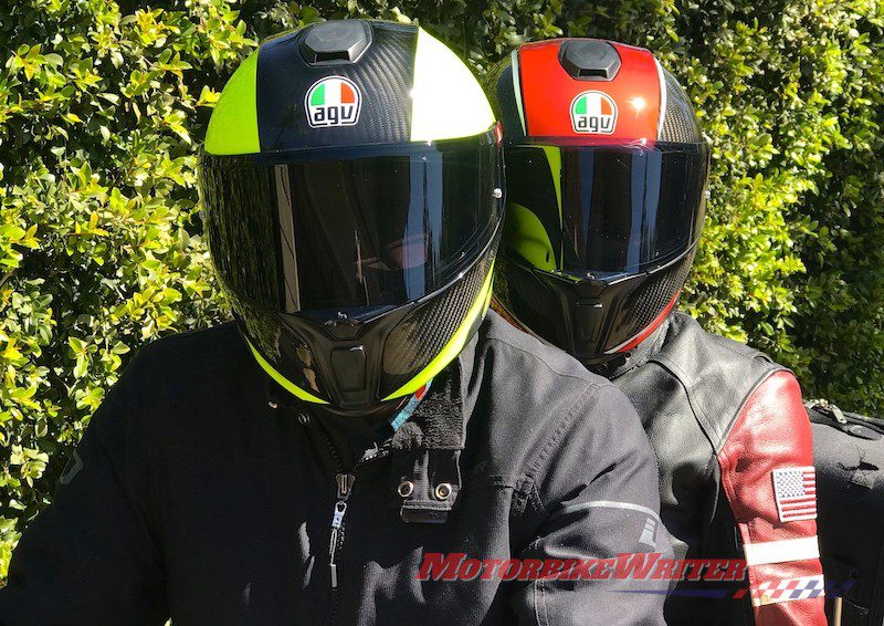 AGV Sportmodular carbon modular motorcycle helmet