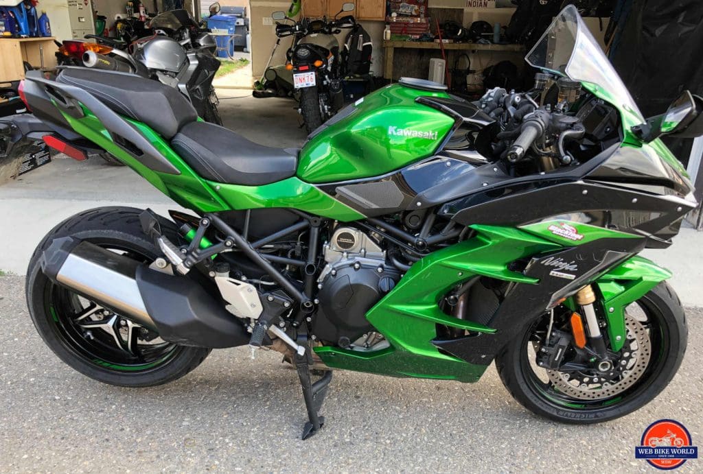 2018 Kawasaki Ninja H2SX SE.