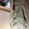 Measuring the Michelin Road 5 front tire