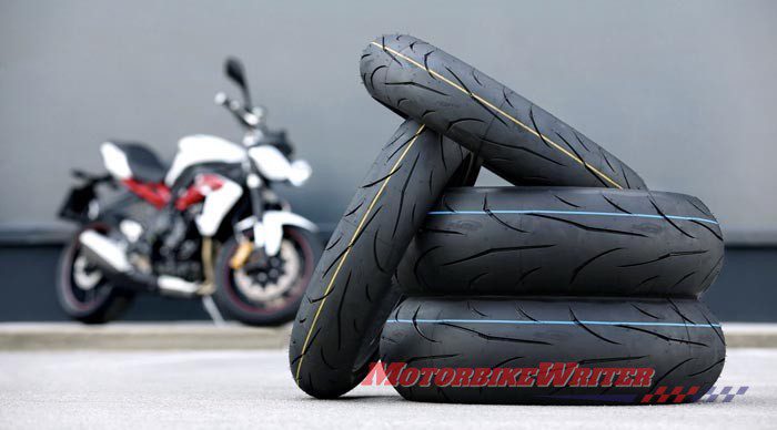 Mitas Sport Force+ motorcycle tyres tested s flirting